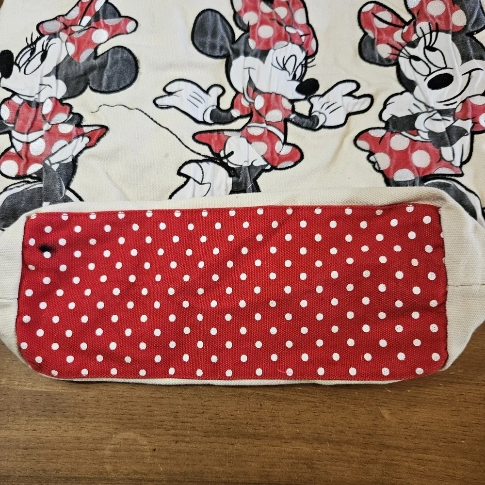 Disney Parks Tote Bag Minnie Mouse "Bows...The Only Accessory" - Picture 3 of 12